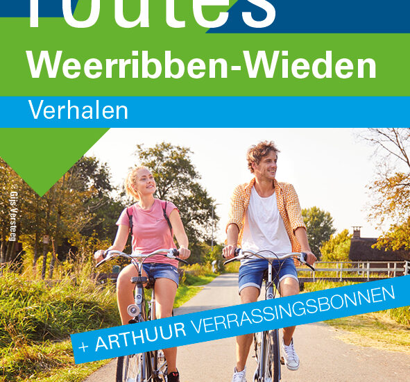 Cover Arthuur Routes verhalenbrochure Weerribben-Wieden